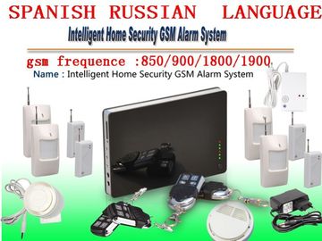 Veiligheids Draadloos GSM Slim Huisalarmsysteem, het Draadloze GSM systeem van de alarmcontrole