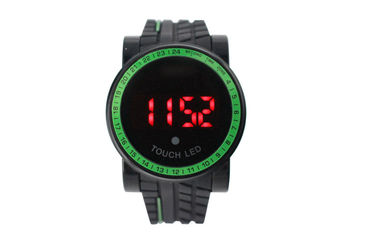 Unieke Geleide Touchscreen Horloge Digitale Polshorloges Unisex- met TPU-Banden