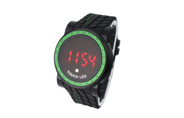Unieke Geleide Touchscreen Horloge Digitale Polshorloges Unisex- met TPU-Banden