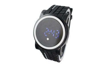 Unieke Geleide Touchscreen Horloge Digitale Polshorloges Unisex- met TPU-Banden