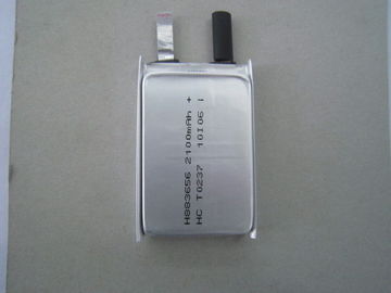 Alarm 883656 van de hoge Machtsrook 3.7V 2100mAh-lithium ionenaa navulbare batterij