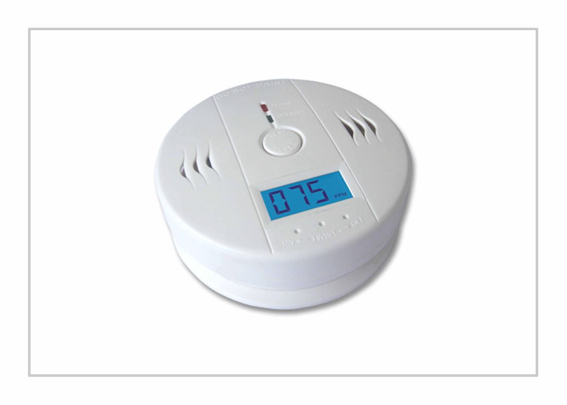 Draagbare Het Alarmdetector van Koolmonoxideco met Lcd Displayer voor Huis